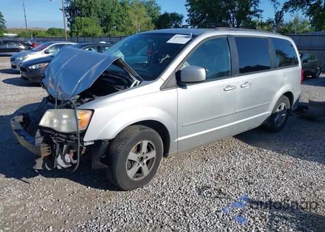2012 Dodge Grand Caravan Sxt from USA, damaged, VIN 2C4RDGCG0CR247705